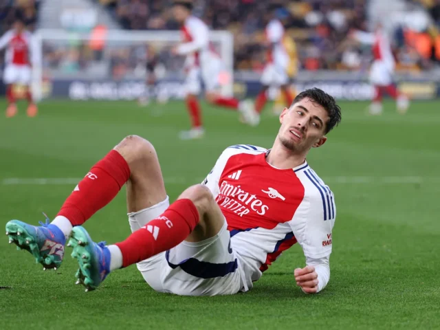 เจาะสถิติและอาการบาดเจ็บ Kai Havertz: Arsenal มั่นใจแนวรุกเยอรมันคืนสนามทันช่วงโค้งสุดท้ายลุ้นแชมป์