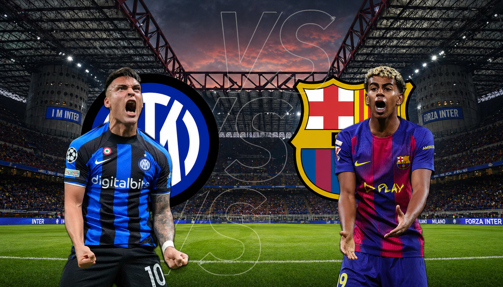 Inter Milan vs Barcelona Best Betting Odds
