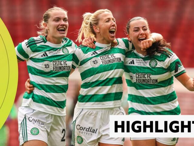 เจาะสถิติ Celtic เฉือน Rangers คว้าแชมป์ Women’s Scottish Cup แม้เหลือผู้เล่นน้อยกว่า